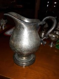 FR- Silverplate pitcher