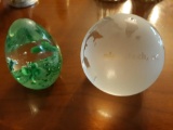 FR- (2) Paperweights