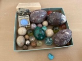 MB- Stones, Polished Egg Stone, The Miner, Marbles
