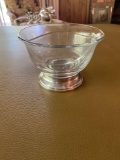 FR- R B Sterling Base Divided Serving Bowl