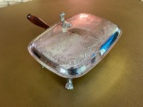 FR- Silverplate Butlers Ashtray