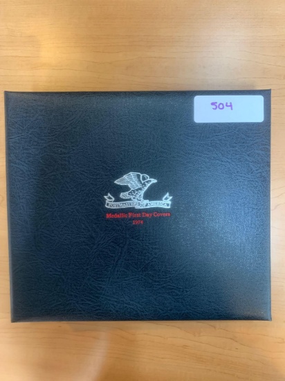 1974 Medallic First Day Covers- STERLING SILVER