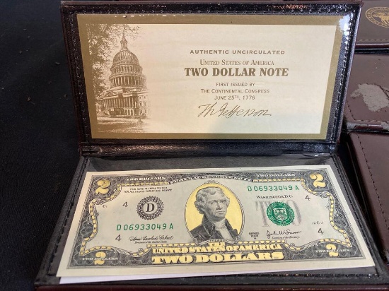 (10) United States of American Two Dollar Notes