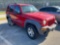 2002 Red Jeep Liberty