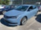 2015 Blue Chrysler 200