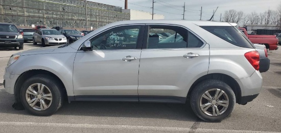 2011 Silver Chevrolet Equinox