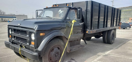 1972 Black Chevrolet C50 Truck