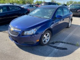 2013 Blue Chevrolet Cruz