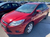 2013 Red Ford Focus