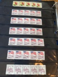 K- (3) Binders, (1) Container US Unused Stamps