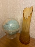 B3- Globe & Vintage Vase