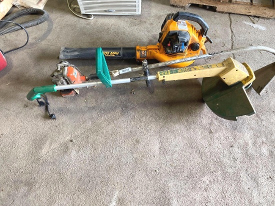 Gas Weed Wacker, Gas blower, Electric Weed Eater