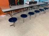 Cafe- 12 seat Cafeteria Table