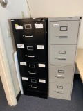 Q- (2) File Cabinets