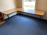 R- (2) Wood Top Tables