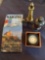 Miscellaneous Lighthouse Books, Salt and Pepper Shaker, and Oil Lamp