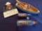 Wooden Boat and Miscellaneous Decorations