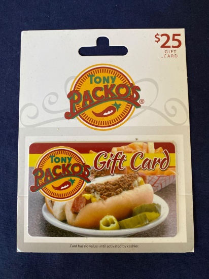Tony Packo's Gift Card $25