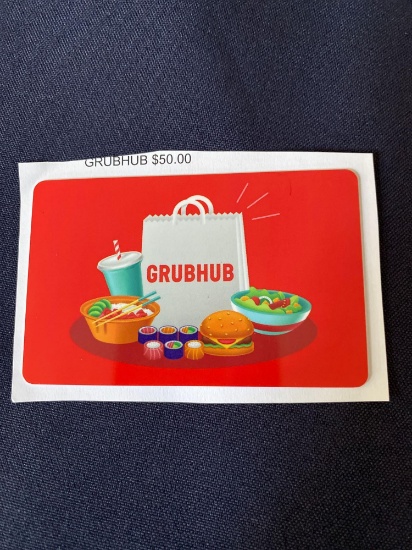 Grubhub Gift Card $50