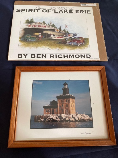 "Spirit of Lake Erie" and Toledo Lighthouse Ben Richmond
