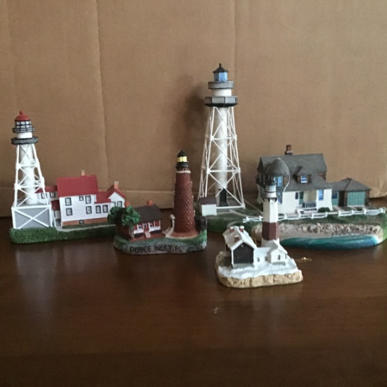 Coney Island Light Danbury Mint, Whitefish Point by Lefton