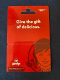 Wendy Gift Card $20