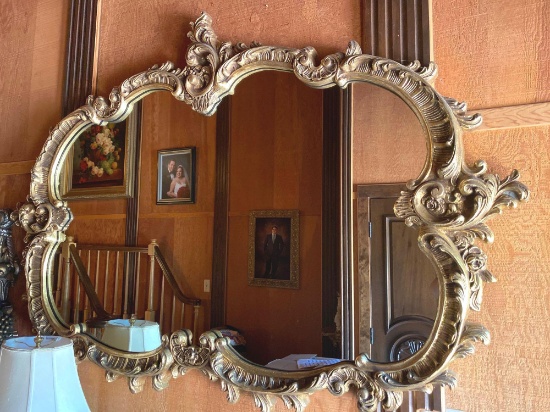 Z- 3 - Large Wood Frame Mirror