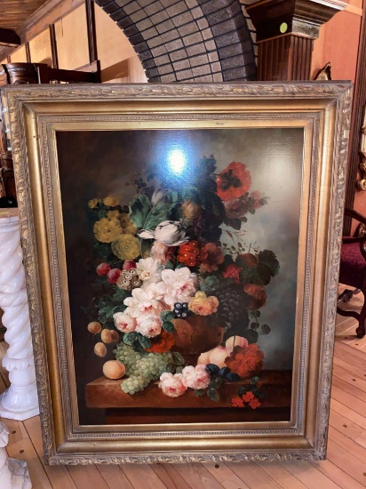 3- Floral Oil Painting