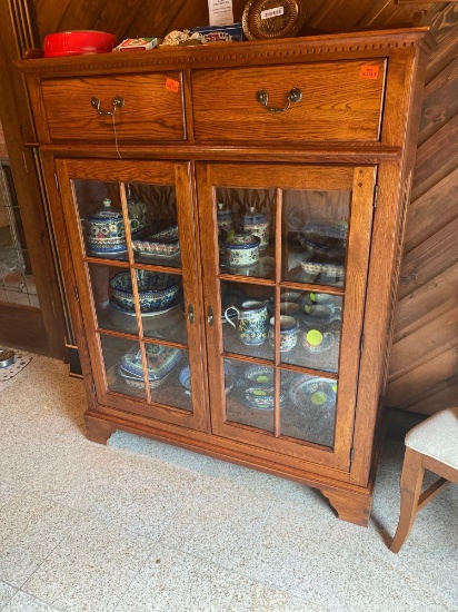 Z- 9- Oak Cabinet