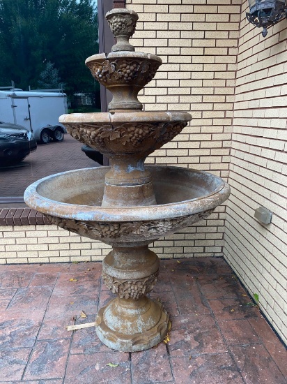 O- Cast Aluminum Fountain