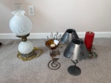 U- Lot of Home Decor with Lamp