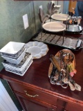 DR- Lot of Servingware with Silverplate