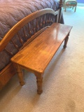 MB- Oak Wood Bench