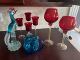 LR- Lot of (8) Glassware