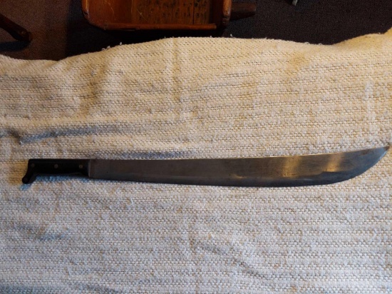 P- Machete/Sword with Riveted Wood Handle