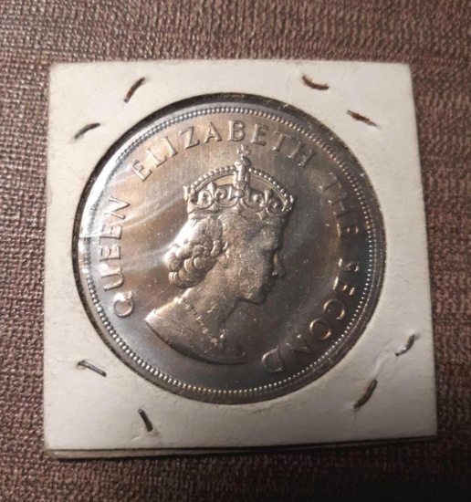 Bailiwick of Jersey - Queen Elizabeth II - 1966 Crown Coin