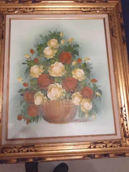 B1- Landioa Flower Painting