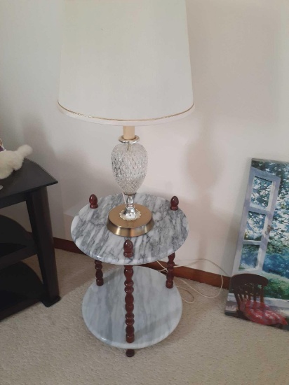 L- Lamp and Side Table