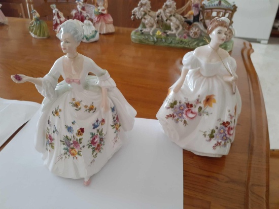 K- (2) Royal Doulton Figurines