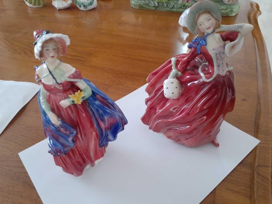 K- (2) Royal Doulton Figurines