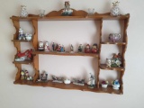 K- Wall Hanging Display with Figurines