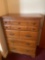BR2- 4 Drawer Wooden Dresser