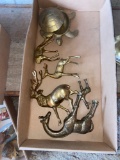 FR- Brass Wildlife Animal Figurines