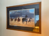 LR-Framed Horse Picture