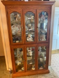 LR-Wood Curio Cabinet