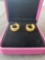 Vivir World Greek Ethos Collection Gold Earrings