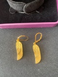 Vivir World Egyptian Collection Gold Earrings