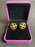 Vivir World Celtic Collection Gold Earrings