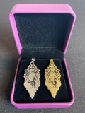 Vivir World Native American Collection Silver Pendant and Gold Pendant