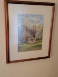 BR-1 Anne Hathaway's Cottage Signed Print